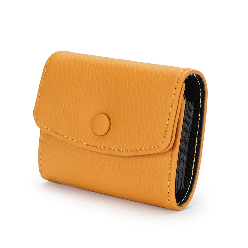 Credit Card Holder Wallets for Women Large Storage Space Snap Closure Accordion Card Holders,Leather Organizer Cards Case