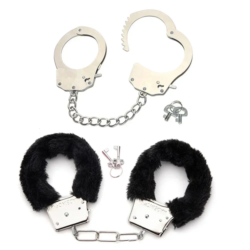 Erotic Accessories Sex Toys 2pc BDSM Bondage Handcuffs for Restraints Cuffs Fetish Adult Couples Games Juguetes Sexuales Gift