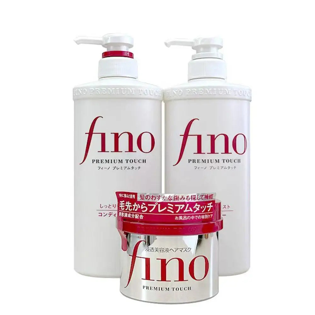 Japanese Fino Moisturizing Shampoo  Deep Repair Damaged Hair Oil Control Volumizing Improve Frizz Repair Split Ends