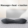 3 in 1 Back Massager - Electric Lumbar with Heat, Vibration, Traction,Lumbar Support Pillow for Back Deep Tissue Relaxation
