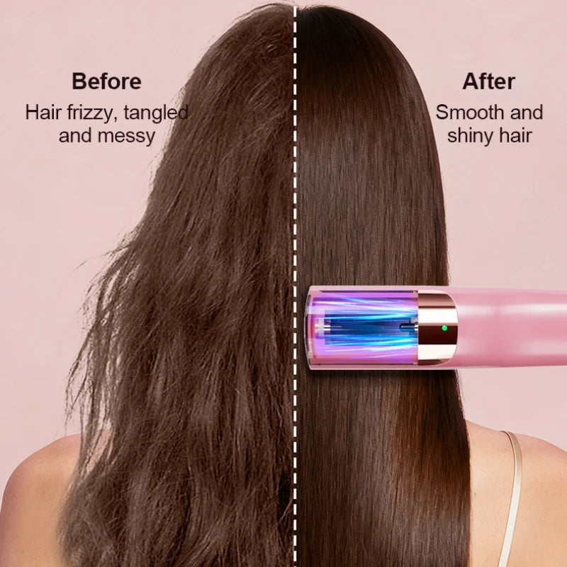 Electric Hair Clipper, Dual-Use for Care and Styling, Portable Dual Function Design, Easy to Handle Split Hair Ends. Ideal Beaut