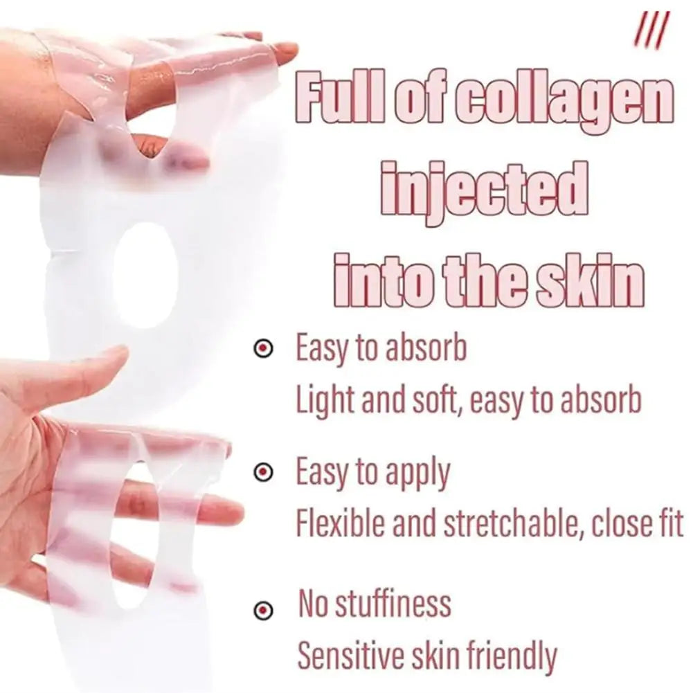 Bio Collagen Face Mask Korean Overnight Repair Formula Anti Aging Moisturizing Brightening Firming Fine Line Pore Skin Care