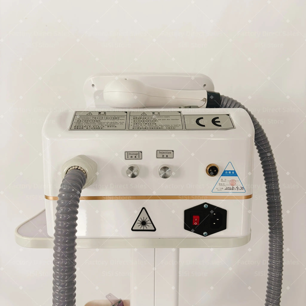 Mini Professional  Diode Laser Ice Titanium Depilate Machine Painless Diode  Hair Removal 3 Wavelength Permanent Depilator