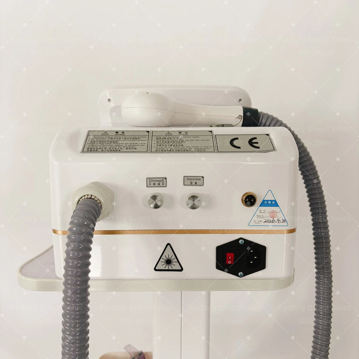Mini Professional  Diode Laser Ice Titanium Depilate Machine Painless Diode  Hair Removal 3 Wavelength Permanent Depilator