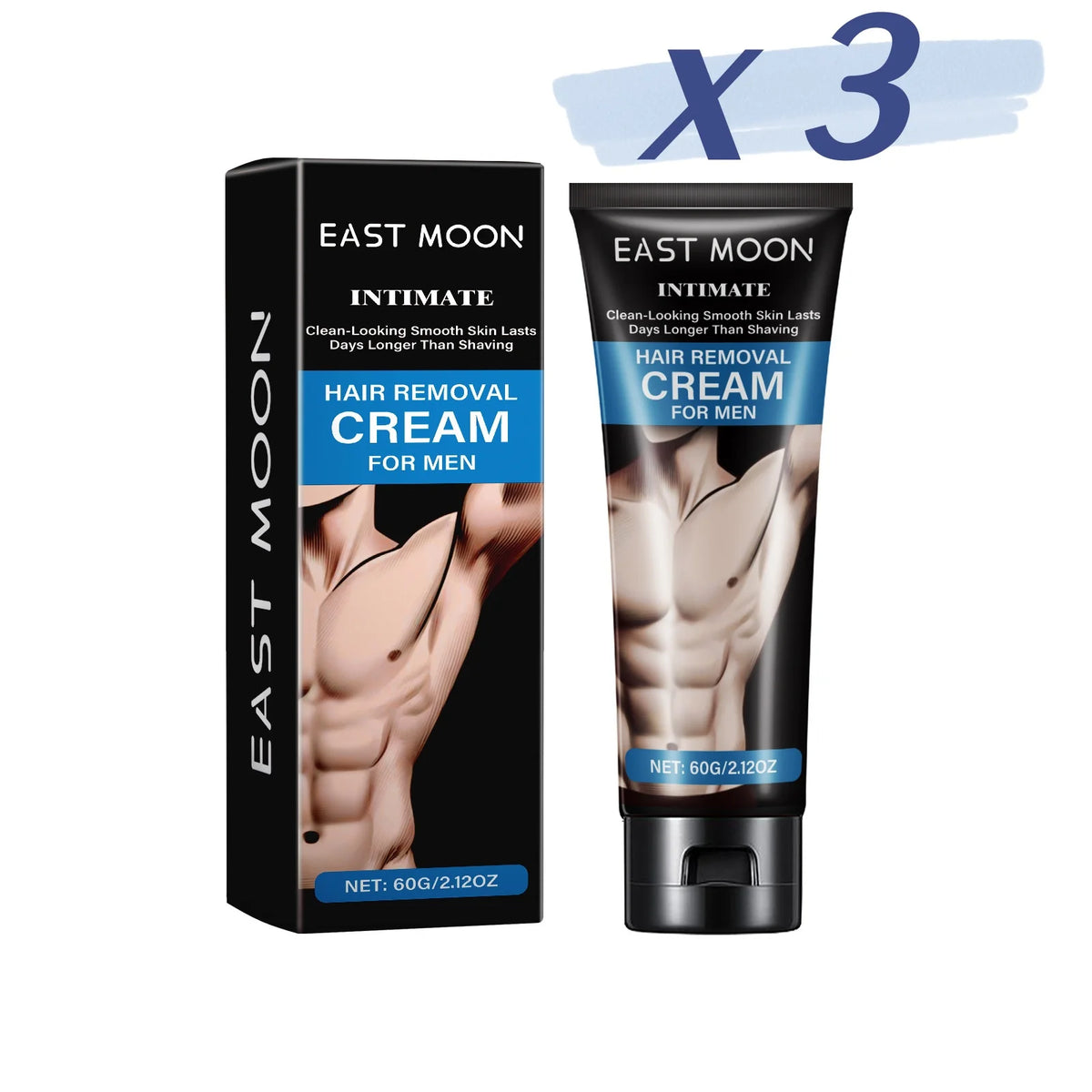 Painless Hair Removal Cream Men's Body Private Epilator Gentle Permanent Refresh Smooth Stop Hair Growth Repair Depilatory Cream