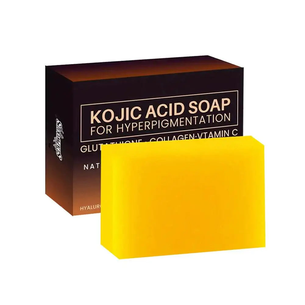 3.53oz Kojic Acid Soap Handmade Soap, rich in collagen and vitamin C, suitable for washing face and daily hand washing
