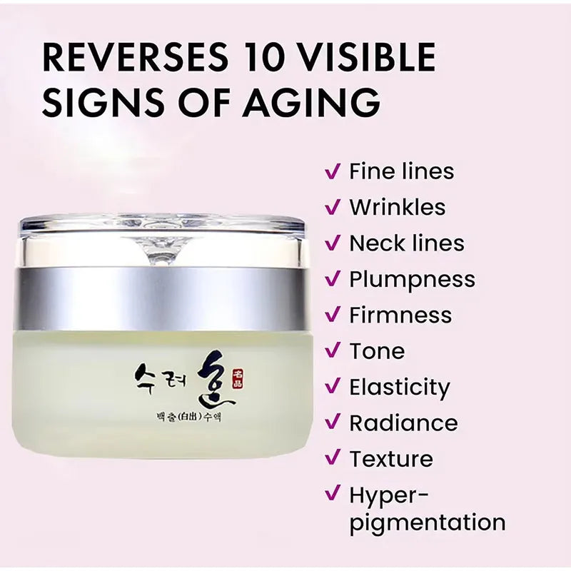 Korean Collagen Face Cream Firm Wrinkle Reduces Fine Lines Lifts Firms Deeply Age Moisturizing Hydrating Whiten Skin Cream 50g