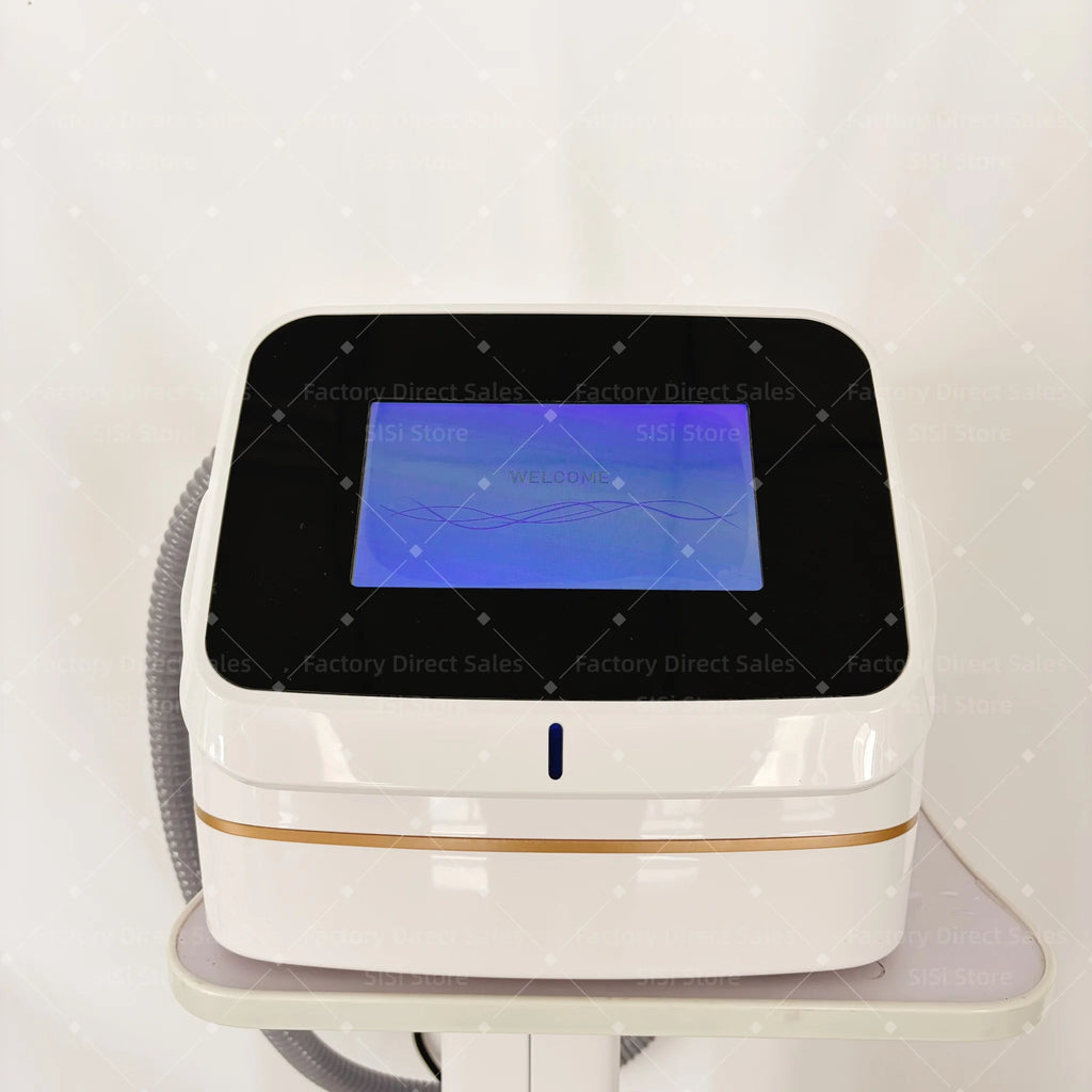 Mini Professional  Diode Laser Ice Titanium Depilate Machine Painless Diode  Hair Removal 3 Wavelength Permanent Depilator