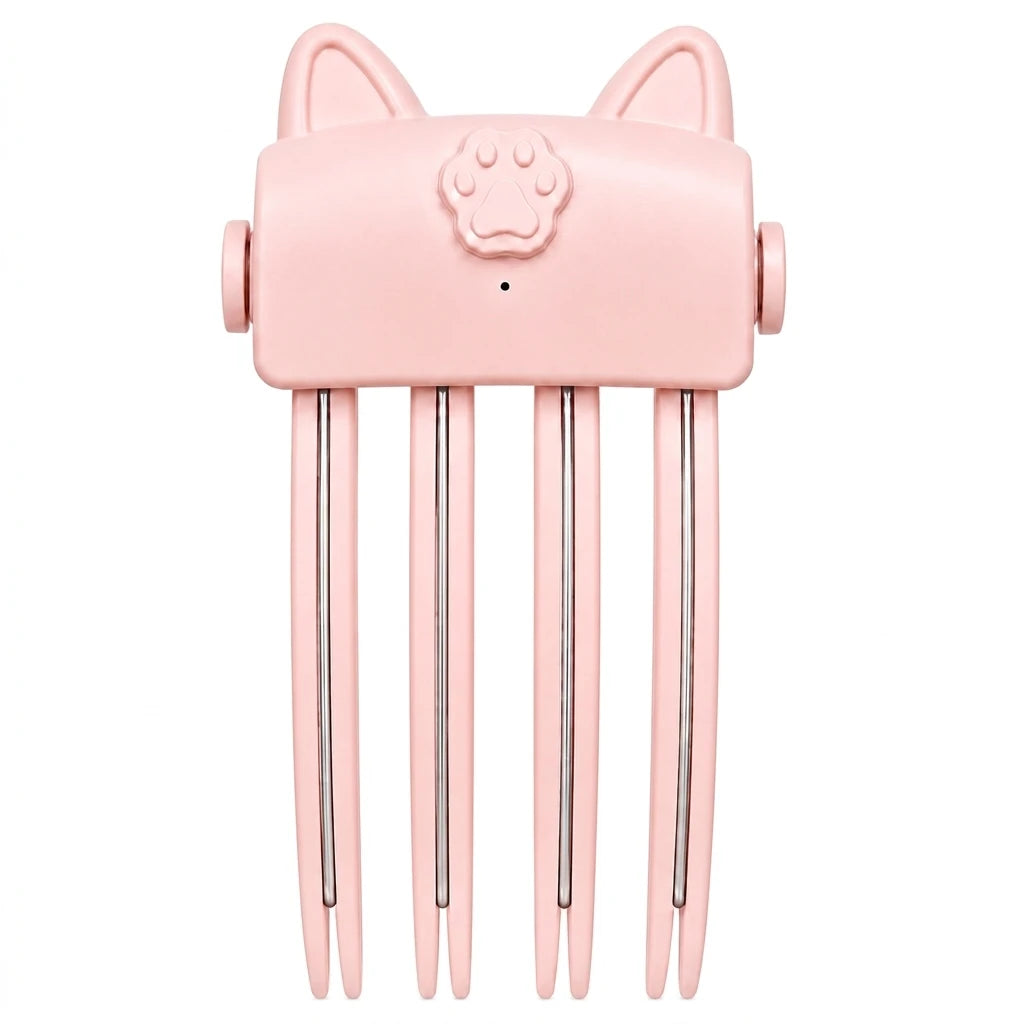Kawaii Cat Paw Designs Hair Clips Hair Root Volumizing Clip Portable Professional Heated Hair Styling Tool for Home Travel Use