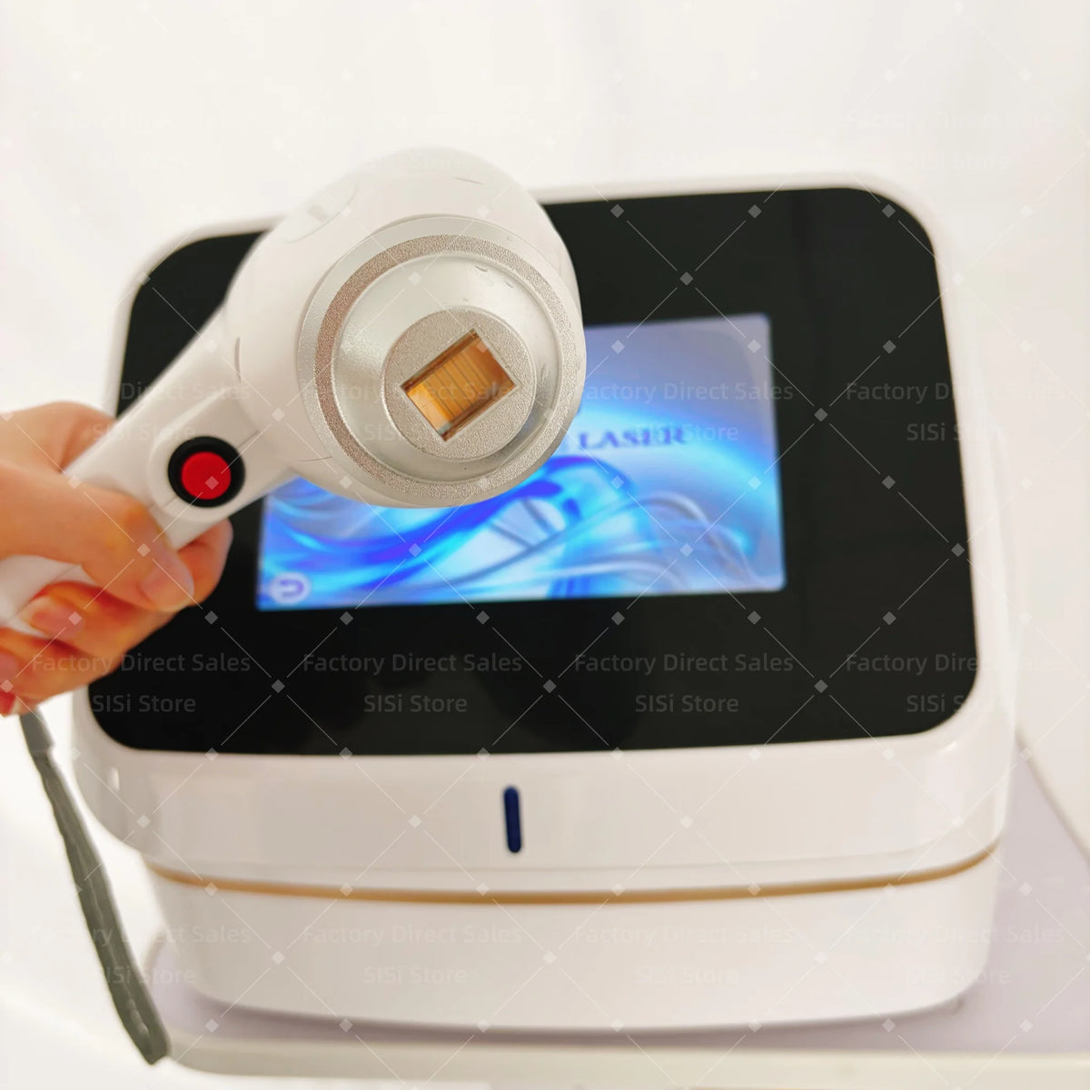 Mini Professional  Diode Laser Ice Titanium Depilate Machine Painless Diode  Hair Removal 3 Wavelength Permanent Depilator