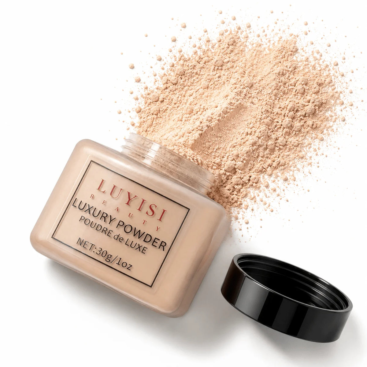 Beauty Luxury Loose Powder, Finishing&Setting Powder For Smooth Matte Skin,Translucent&Lightweight Face Powder,Long-Lasting.