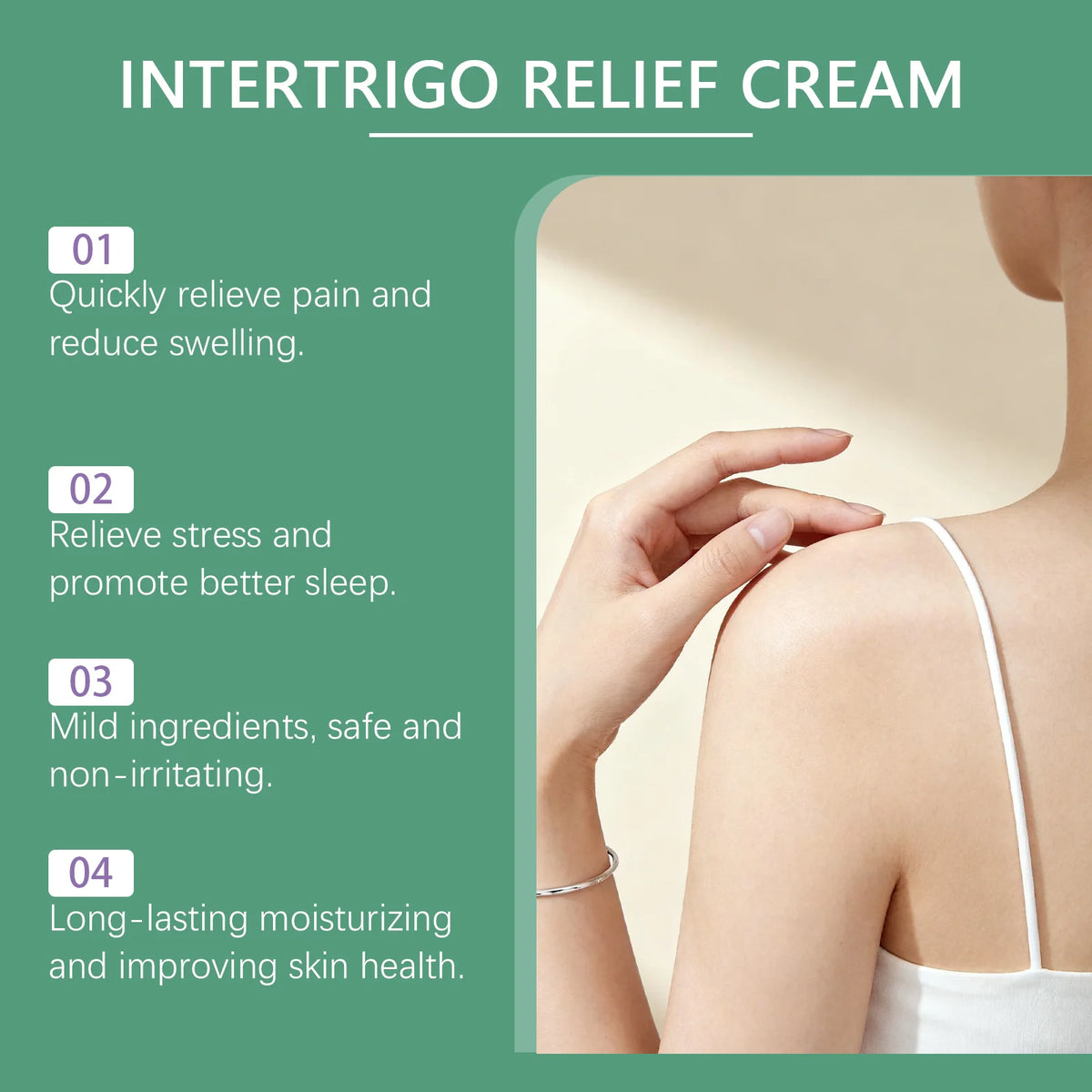 Skin Care Cream - Light Non-Greasy Texture, Gentle Moisturizing, Daily Body Care, Softening Formula and Long-Lasting Hydration