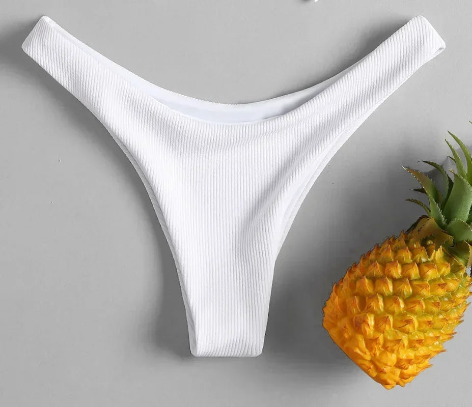 Hot Sale Swimsuit Thong Bottom Swimwear Women Bikini Bottom Female Beachwear Swimwear Panties New Bathing Suit Tanga