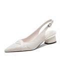 zapatos de mujer women fashion sweet light weight pointed toe beige high quality shoes lady classic comfort office shoes a617