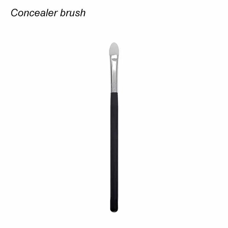 brochas maquillaje Silicone Eyeshadow Lip Applicator Makeup Brushes Eyeliner Lip Brush Professional Eye Shadow Cosmetic Tools
