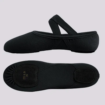 Women Ballet Dance Shoes Split Sole Ballet Slippers for Girls Kids Breathable Ballet Shoes Ballerina Dance Slippers Ballet Flats