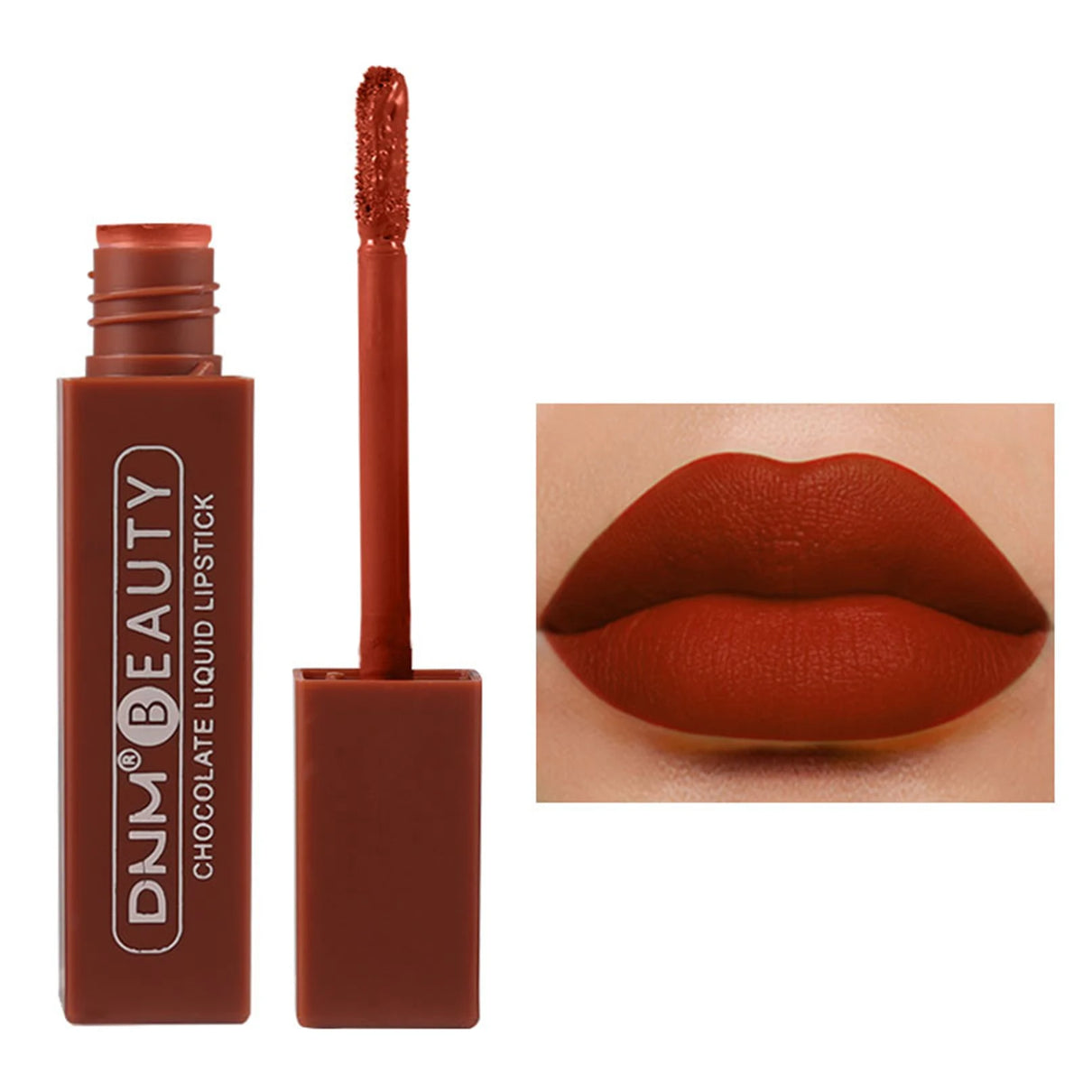 Velvety Matte Liquid Lipstick Long-lasting Lip Gloss Lip Makeup Cosmetics Moisturizing Lip Tint Waterproof Non-marking 1PCS
