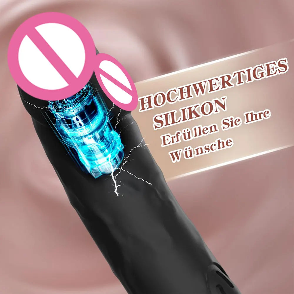 Vibrator Sex Toys for Women - Mini Bullet Vibrator Realistic Dildo Sex Toys Vibrating Clitoris Stimulation Adult Toys