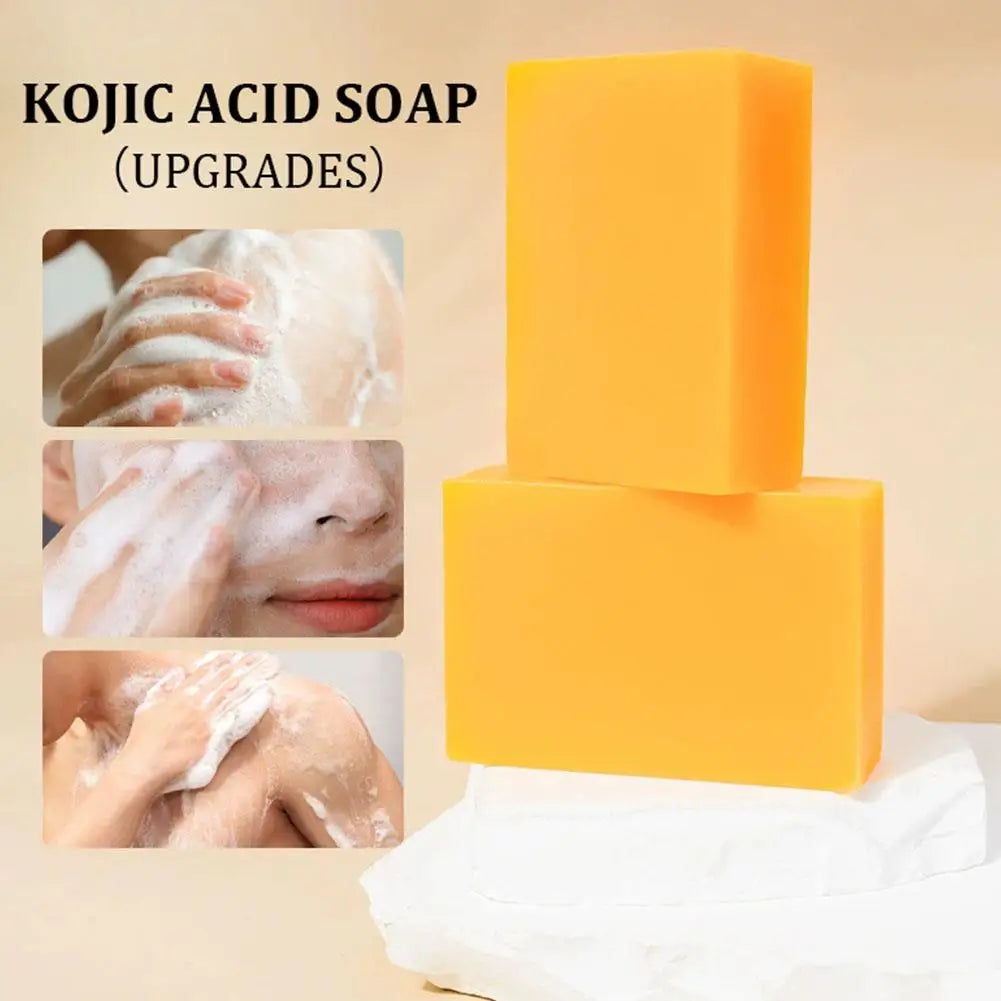 3.53oz Kojic Acid Soap Handmade Soap, rich in collagen and vitamin C, suitable for washing face and daily hand washing