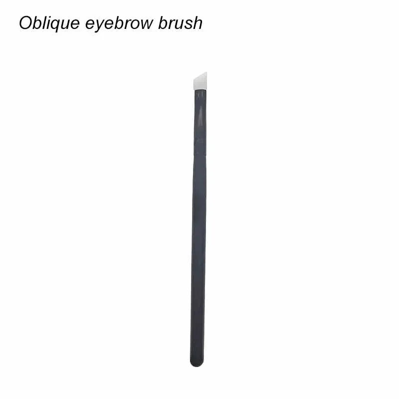 brochas maquillaje Silicone Eyeshadow Lip Applicator Makeup Brushes Eyeliner Lip Brush Professional Eye Shadow Cosmetic Tools