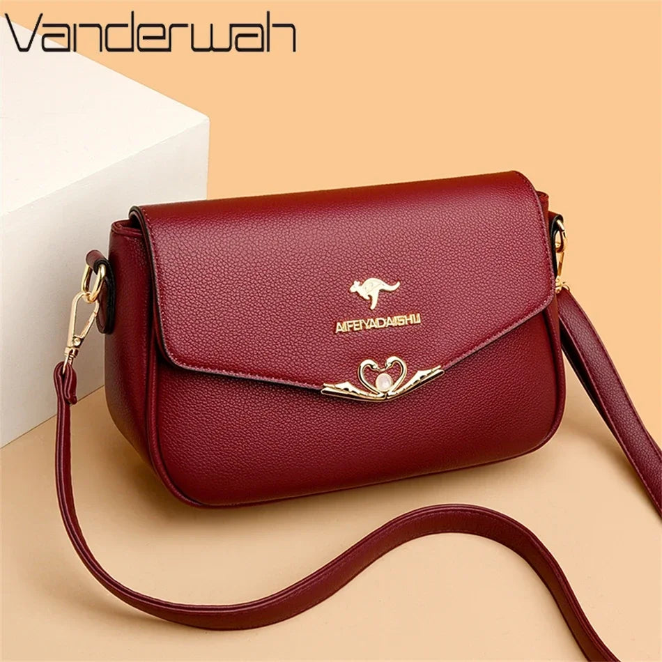 2024 Women's Small Handbags and Purses Female Shoulder Crossbody Bag High Quality Lady Messenger Sac Luxury Design Femme Bolsa