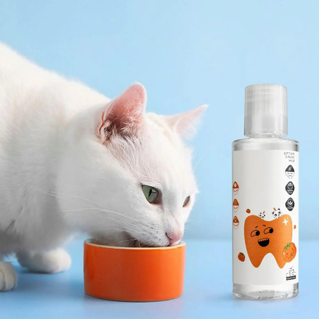 Dog Dental Water Additive 200ml Fresh Breath Teeth Care Solution Plaque Tartar Remover for Dogs Cats Pet Teeth Cleaning Care