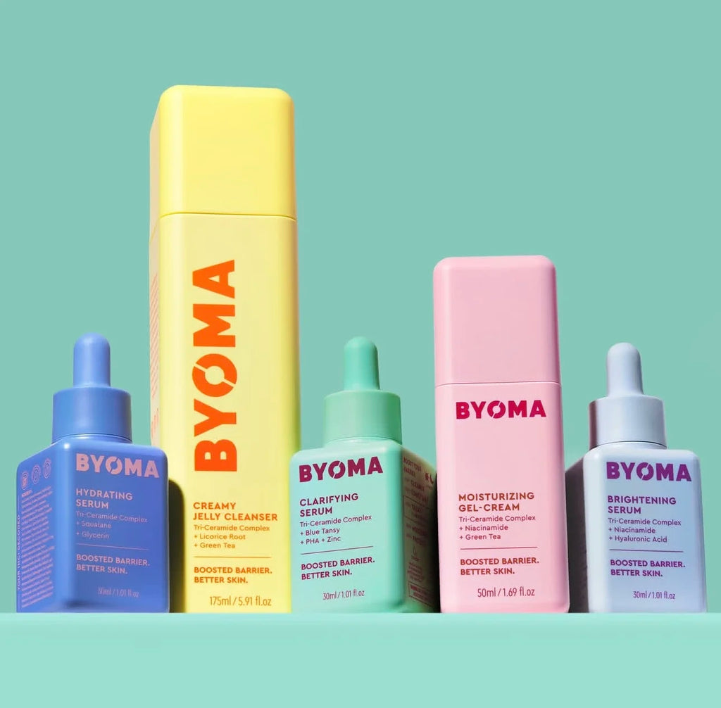 Korean Original BYOMA Phyto-Mucin Glow Serum Boost Barrier Gentle Essence Skincare Hydrating Recover Oil Moisturizing Gel-Cream