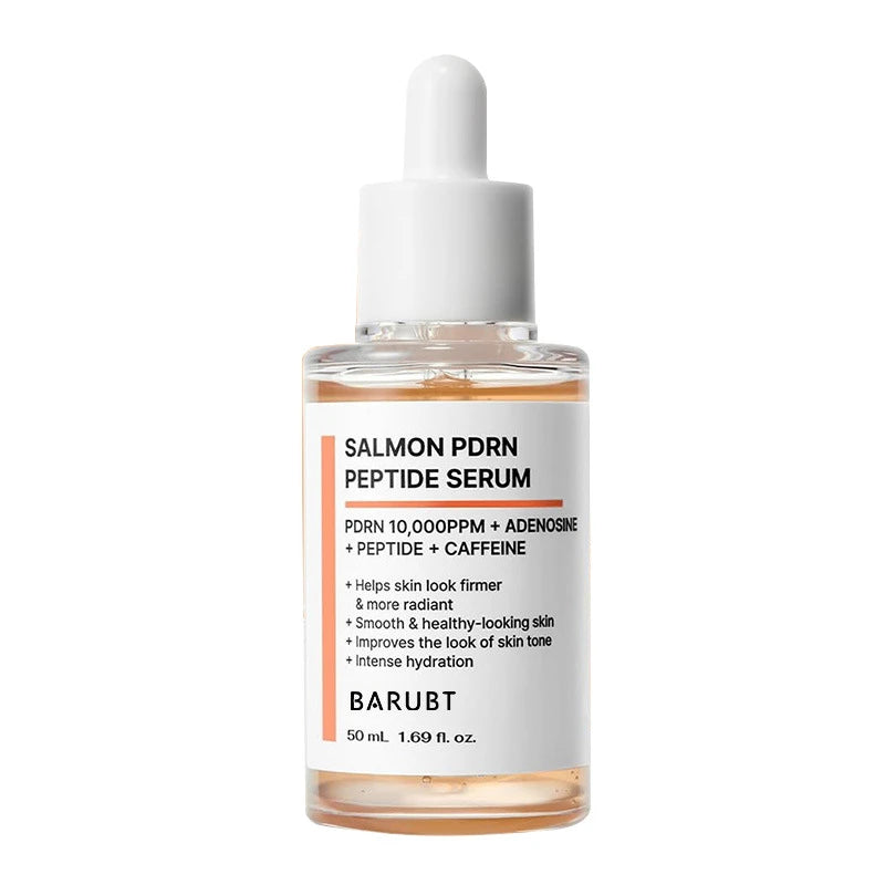 Korean Salmon PDRN Essence, Copper Peptide Centella Moisturizing Repair Hydrating Glow Lightweight Face Serum Daily Skincare