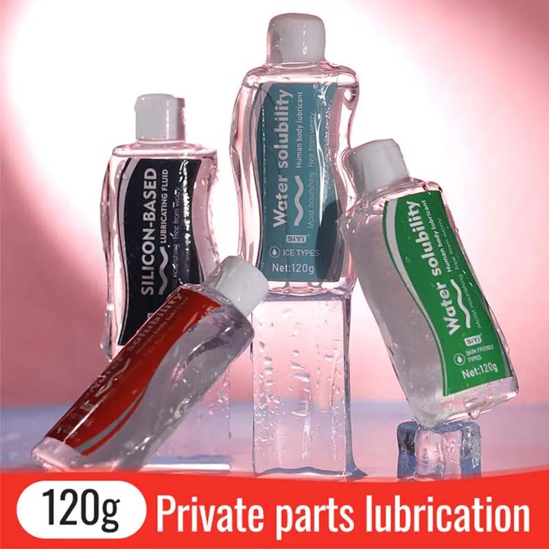 120ml Water-Based Adult Sexual Lubricant Silicone Human Liquid Personal Product for Couples