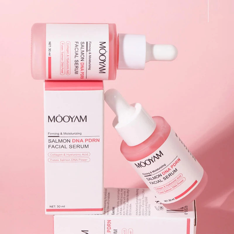 PDRN Salmon DNA Facial Serum 30ml Collagen Hyaluronic Acid Deep Hydrate Moisturize Improve Elasticity Essence Korean Face Care
