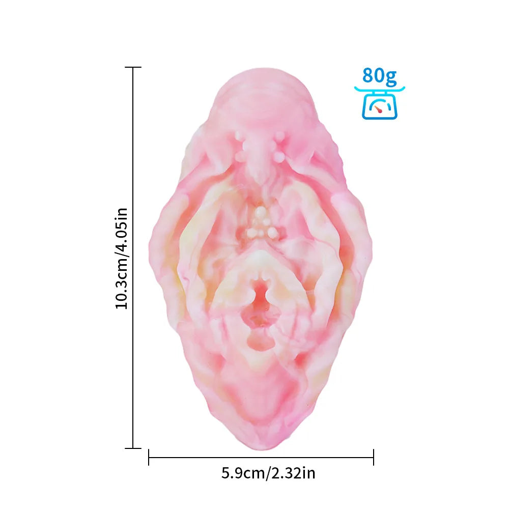 1 Pack X-S Color Grinder Friction Sex Toys, Fantasy Liquid Silicone Adult Couple Flirting Toys, Sensory Friction Increased Stimu