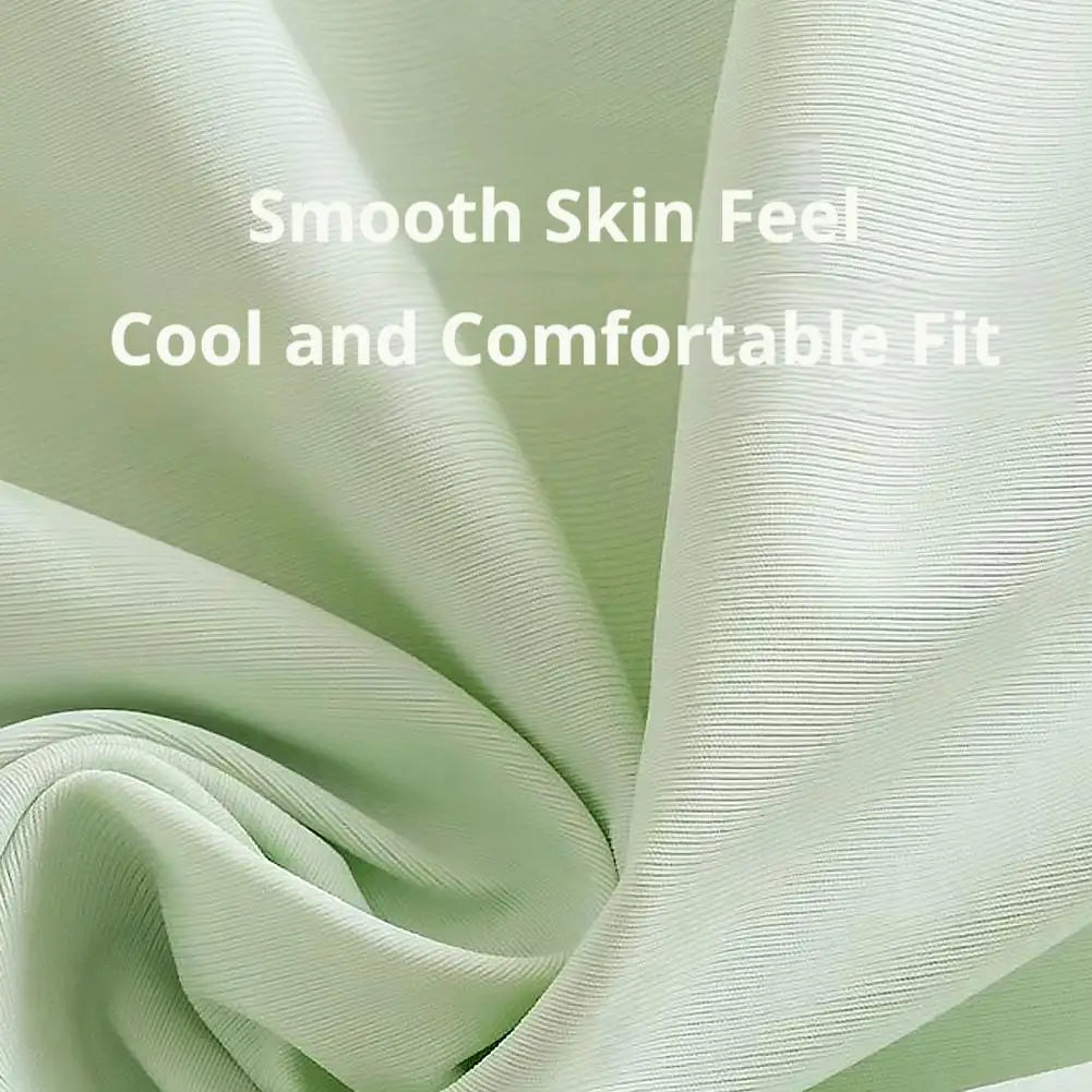 Cooling Pillow Case Summer, Ice Silk Breathable Soft Cover, Open Elastic Edge Wrap, Smooth Cool Feel for Night Sleep