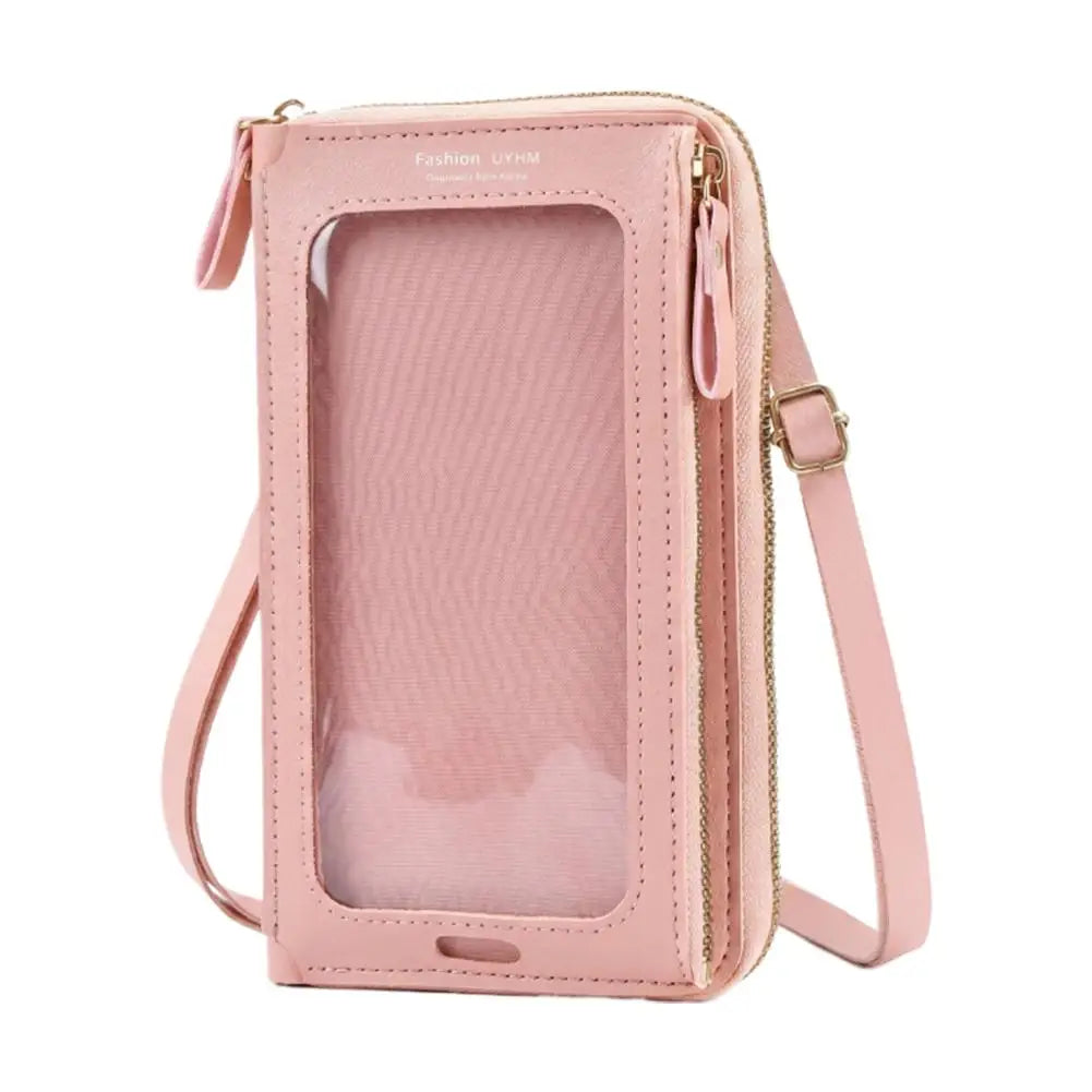 Women Bags Soft Leather Wallets Touch Screen Cell Phone Purse Crossbody Shoulder Strap Handbag for Female Cheap Women's Bags