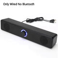Music Soundbar Computer Caixa De Som Wired and Wireless Bluetooth Speaker Portable Sound Box Bar for PC TV Laptop Desktop Bocina