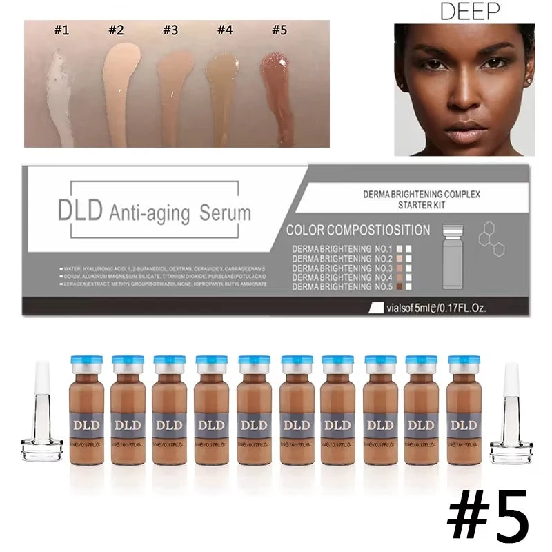 Korea BB Cream Glow Pigment Serum Kit Niacinamide Whitening Foundation Skin Sun Protection Moisturize Concealer Facial Skin Care